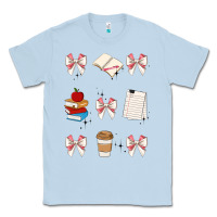 Dusty Blue teacher Classic Tee - JahusDesignShop