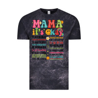 Cloud Black mama its okay Vintage Tee - JahusDesignShop