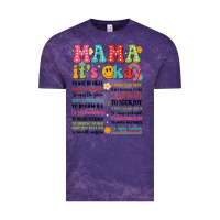 Cloud Purple mama its okay Vintage Tee - JahusDesignShop