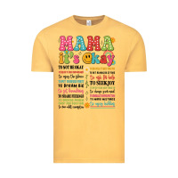Vintage Mustard mama its okay Vintage Tee - JahusDesignShop