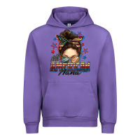 Tulip All American nana messy bun Urban Hoodie - FaDigitalArtStudio