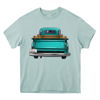 Western Truck Back View Heavy Core Tee | Teevron