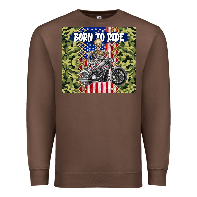 Born To Ride Premium Sweatshirt by TumblerDesignByShophia | Teevron