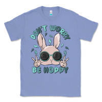 Colony Blue don't worry be hoppy Classic Tee - MaliasSmallBusiness