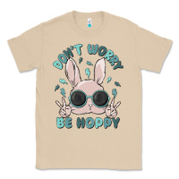 Mushroom don't worry be hoppy Classic Tee - MaliasSmallBusiness