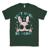 Sports Green don't worry be hoppy Classic Tee - MaliasSmallBusiness