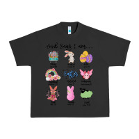 Pigment Black gos says ı am easter Urban Heavy Tee - MaliasSmallBusiness