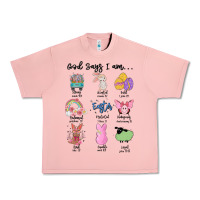 Salmon gos says ı am easter Urban Heavy Tee - MaliasSmallBusiness