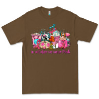 Cacao western cancer  in october we wear pink coffee cups with ribbons Premium Tee - AdoDesignShop
