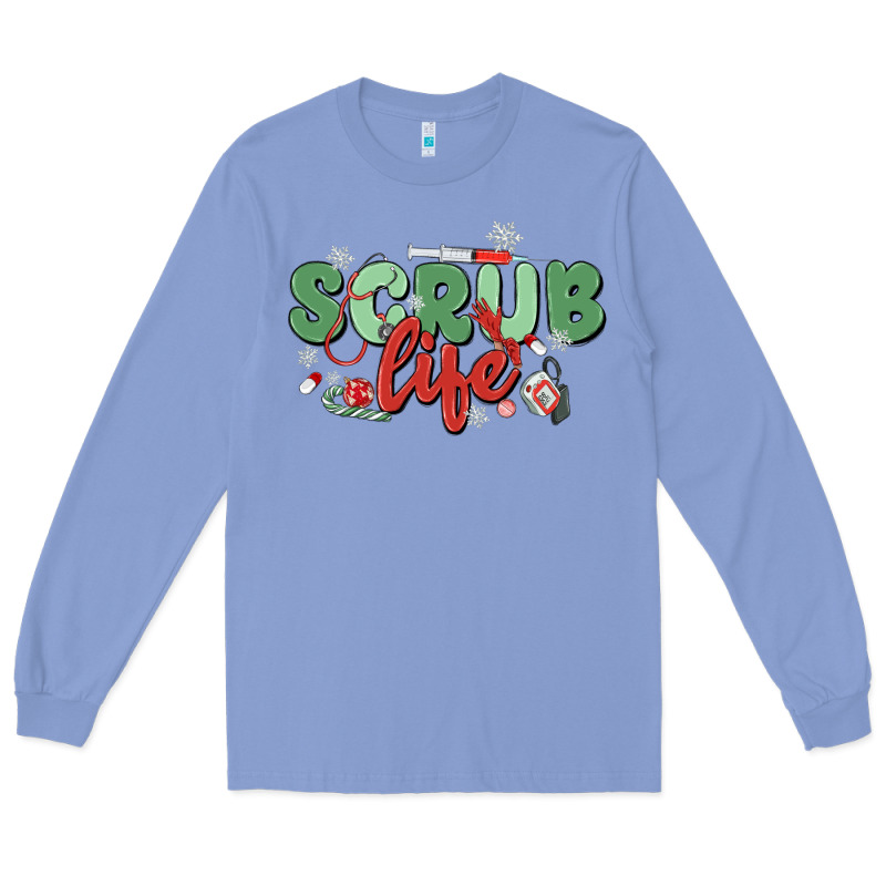 Scrub Life Long Sleeve Tee by MaliasSmallBusiness | Teevron