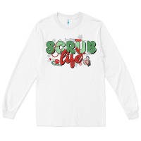 White scrub life Long Sleeve Tee - MaliasSmallBusiness