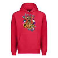 Cardinal Holy cow i am cute baby cow Premium Hoodie - HowdyJamesFarm
