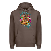 Coffee Holy cow i am cute baby cow Premium Hoodie - HowdyJamesFarm