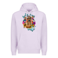 Lilac Holy cow i am cute baby cow Premium Hoodie - HowdyJamesFarm
