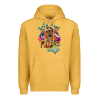 Mustard Holy cow i am cute baby cow Premium Hoodie - HowdyJamesFarm