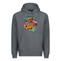 Rock Holy cow i am cute baby cow Premium Hoodie - HowdyJamesFarm