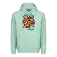 Seafoam Holy cow i am cute baby cow Premium Hoodie - HowdyJamesFarm