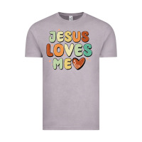 Vintage Zinc jesus loves me Vintage Tee - MaliasSmallBusiness