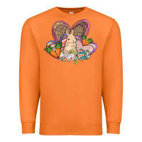Carrot Easter heart Easter Day Premium Sweatshirt - HowdyJamesFarm