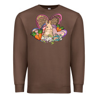 Chestnut Easter heart Easter Day Premium Sweatshirt - HowdyJamesFarm