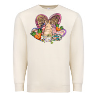 Sandshell Easter heart Easter Day Premium Sweatshirt - HowdyJamesFarm