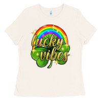 Bone Lucky vibes st. patricks day Ladies Tee - Neo Western