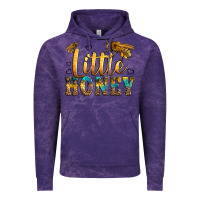Cloud Purple Western Little Honey Bee Vintage Hoodie - LillyAllenDesigns
