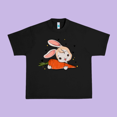 So Hoppin Boujee Easter Bunny Stanley Urban Heavy Tee Designed By Maliassmallbusiness