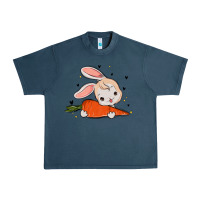 Midnight Navy so hoppin boujee easter bunny stanley Urban Heavy Tee - MaliasSmallBusiness