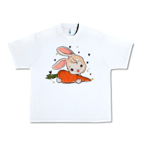 White so hoppin boujee easter bunny stanley Urban Heavy Tee - MaliasSmallBusiness