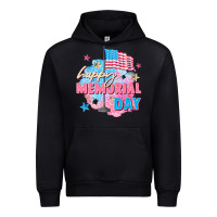 Black Happy Memorial Day Urban Hoodie - FaDigitalArtStudio