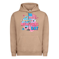 Pigment Burro Happy Memorial Day Urban Hoodie - FaDigitalArtStudio