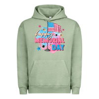 Pigment Oil Green Happy Memorial Day Urban Hoodie - FaDigitalArtStudio