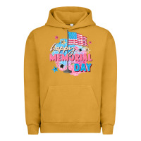 Pigment Peanut Butter Happy Memorial Day Urban Hoodie - FaDigitalArtStudio