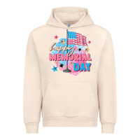Sandshell Happy Memorial Day Urban Hoodie - FaDigitalArtStudio