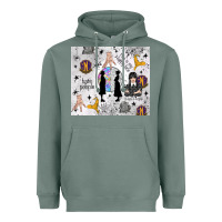 Sage gothic girl and colorful girl Heavyweight Hoodie - TumblerDesignByShophia