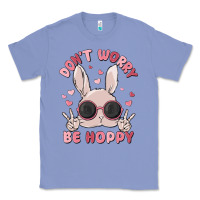 Colony Blue don't worry be hoppy Classic Tee - MaliasSmallBusiness