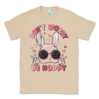 Mushroom don't worry be hoppy Classic Tee - MaliasSmallBusiness