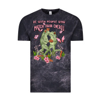 Cloud Black be with people who match your energy Vintage Tee - MaliasSmallBusiness