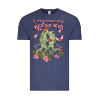 Vintage Denim be with people who match your energy Vintage Tee - MaliasSmallBusiness