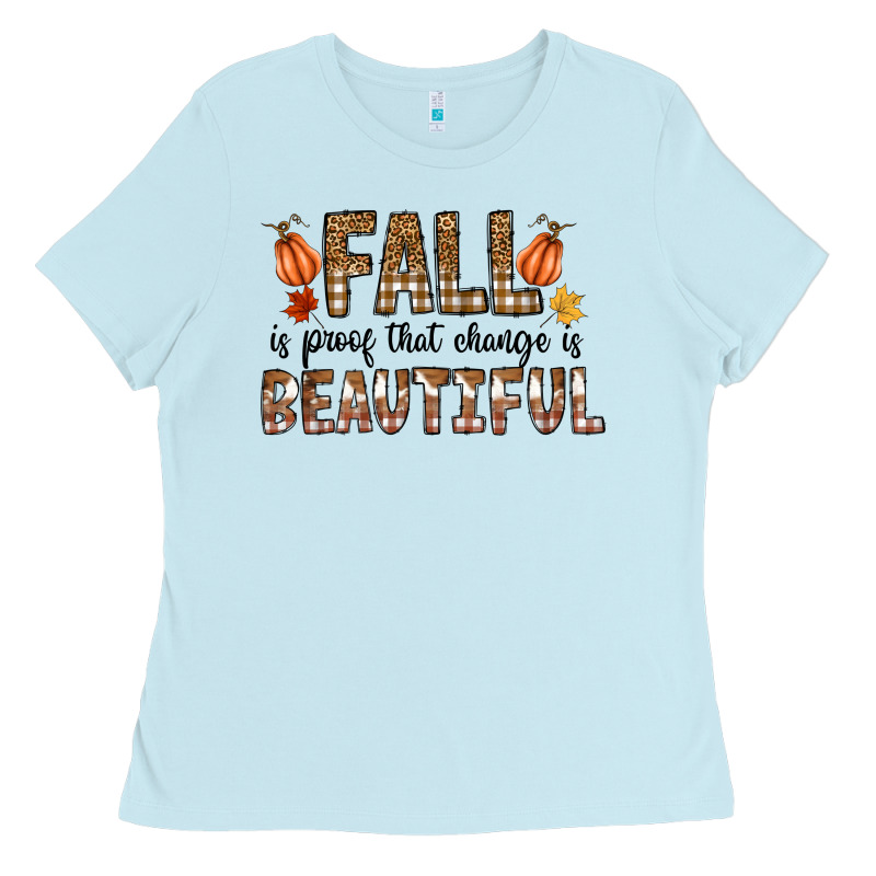 Fall Ladies Tee by CowhideDigitalArt | Teevron