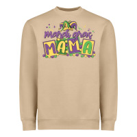 Mardi Gras Mama Heavyweight Sweatshirt | Teevron