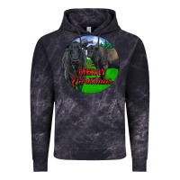 Cloud Black Black Angus Cattle and Bull Merry Christmas Vintage Hoodie - RanaPortraitStore