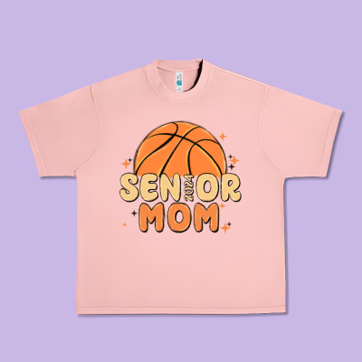 Senior Mom 2024 Urban Heavy Tee Designed By Maliassmallbusiness