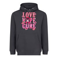 Smoke Love Hope Cure Cancer Awareness Heavyweight Hoodie - HowdyJamesFarm