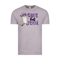 Vintage Zinc cute but feral Vintage Tee - MaliasSmallBusiness