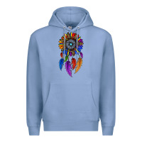 Colony Blue pride sunflower dreamcatcher Premium Hoodie - JahusDesignShop