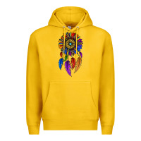 Lemon pride sunflower dreamcatcher Premium Hoodie - JahusDesignShop