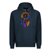 Navy pride sunflower dreamcatcher Premium Hoodie - JahusDesignShop