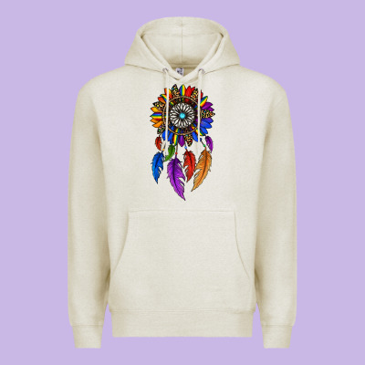 Pride Sunflower Dreamcatcher Premium Hoodie Designed By Jahusdesignshop